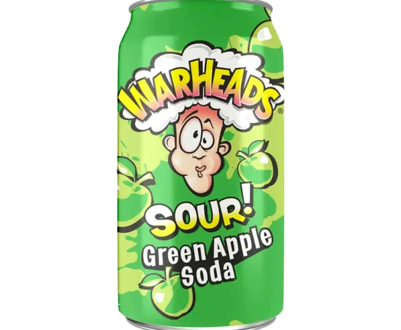 Warhead Drink – Green Apple Soda