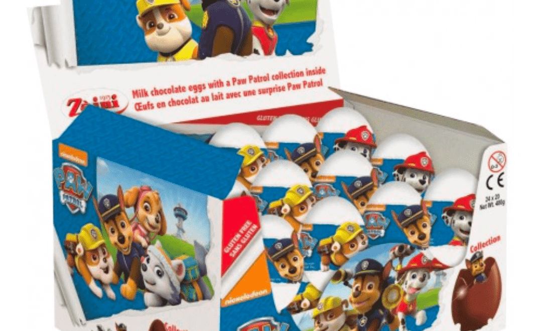 Paw Patrol Chocolate Surprise Egg