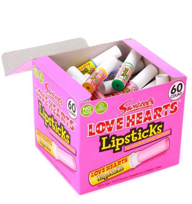 Lipsticks (Swizzles Love Hearts)