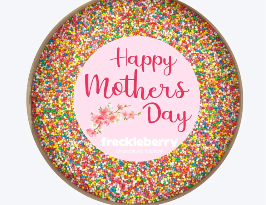 Freckleberry Mothers Day Giant Freckle – MILK CHOC 220g