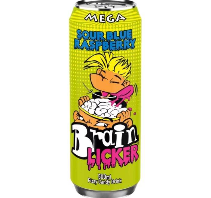 Brain Licker Drink – Sour Blue Raspberry (BB 31/OCT)