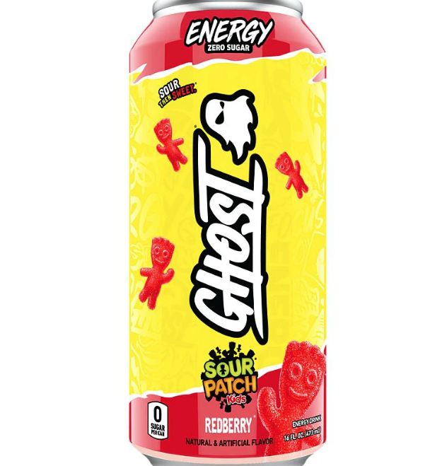 Ghost Drink Redberry 500ml (Sour Patch Kids)