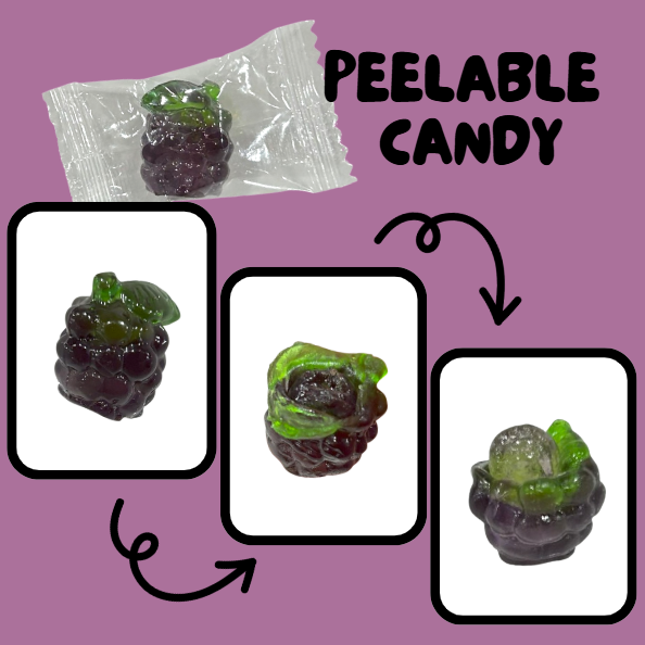 Peelerz Gummy Grapes